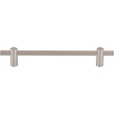Top Knobs Dempsey Pull 6 5/16" c-c in Brushed Satin Nickel