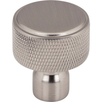 Top Knobs Garrison Knob 1 1/8" in Brushed Satin Nickel