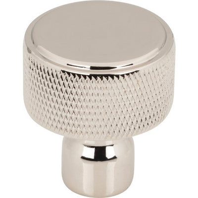 Top Knobs Garrison Knob 1 1/8" in Polished Nickel