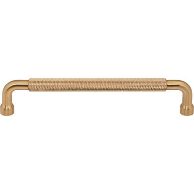 Top Knobs Garrison Pull 6 5/16" c-c in Honey Bronze