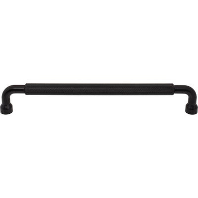 Top Knobs Garrison Pull 12" c-c Appliance Pull in Flat Black