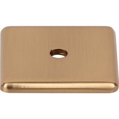 Top Knobs Radcliffe Backplate 1 1/4" in Honey Bronze