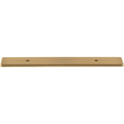 Top Knobs Radcliffe Backplate 3 3/4" c-c in Honey Bronze