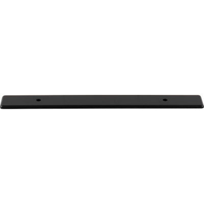 Top Knobs Radcliffe Backplate 5 1/16" c-c in Flat Black