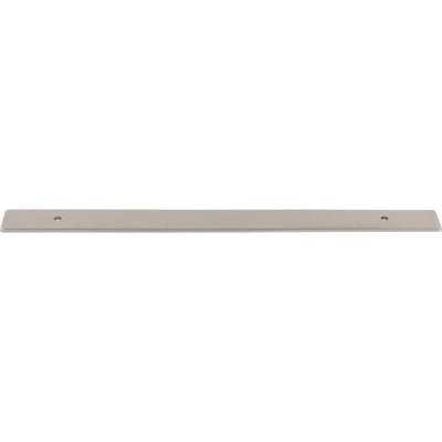 Top Knobs Radcliffe Backplate 8 13/16" c-c in Brushed Satin Nickel