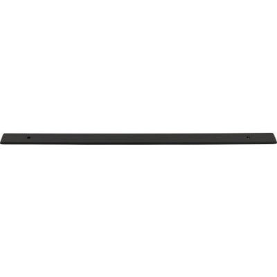Top Knobs Radcliffe Backplate 12" c-c in Flat Black