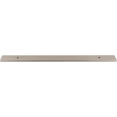 Top Knobs Radcliffe Backplate 12" c-c Appliance Pull in Brushed Satin Nickel