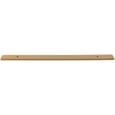 Top Knobs Radcliffe Backplate 12" c-c Appliance Pull in Honey Bronze