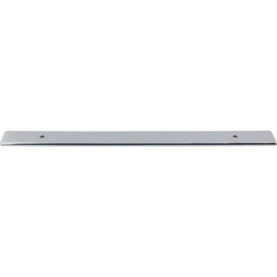 Top Knobs Radcliffe Backplate 12" c-c Appliance Pull in Polished Chrome