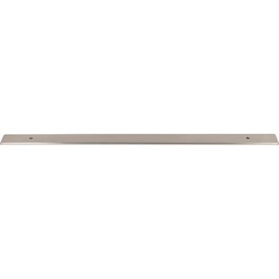 Top Knobs Radcliffe Backplate 18" c-c Appliance Pull in Brushed Satin Nickel