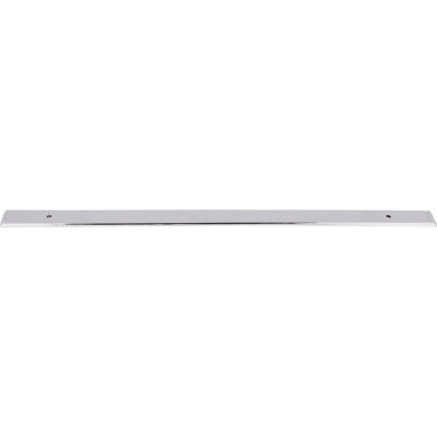 Top Knobs Radcliffe Backplate 18" c-c Appliance Pull in Polished Chrome