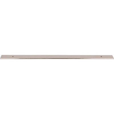 Top Knobs Radcliffe Backplate 18" c-c Appliance Pull in Polished Nickel