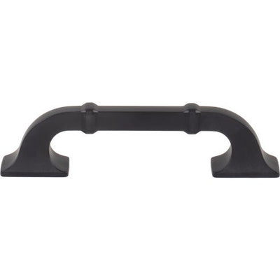 Top Knobs Califon Pull 3 3/4" c-c in Flat Black
