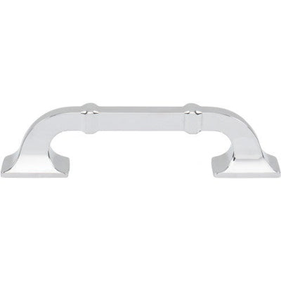 Top Knobs Califon Pull 3 3/4" c-c in Polished Chrome