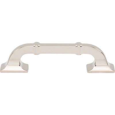 Top Knobs Califon Pull 3 3/4" c-c in Polished Nickel