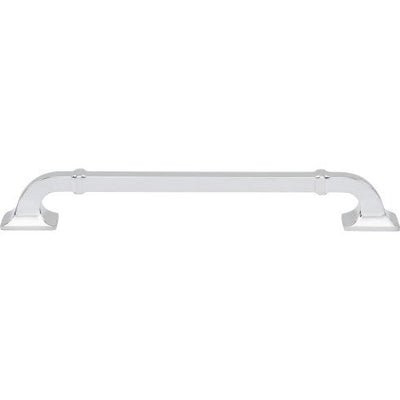 Top Knobs Califon Pull 7 9/16" c-c in Polished Chrome