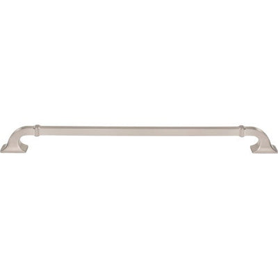 Top Knobs Califon Pull 12" c-c in Brushed Satin Nickel
