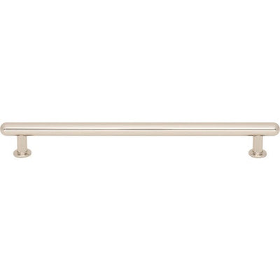 Top Knobs Lambert Pull 8 13/16" c-c in Polished Nickel