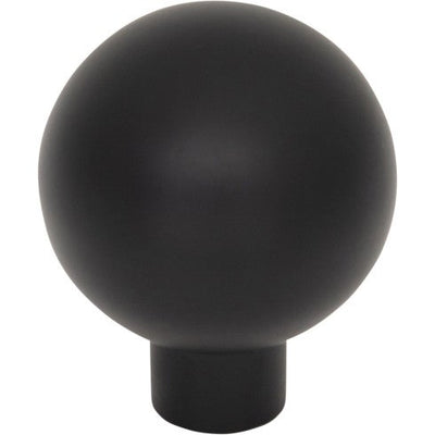 Top Knobs Brockwell Knob 1 1/8" in Flat Black