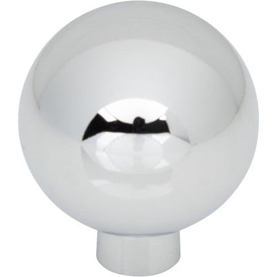 Top Knobs Brockwell Knob 1 1/4" in Polished Chrome