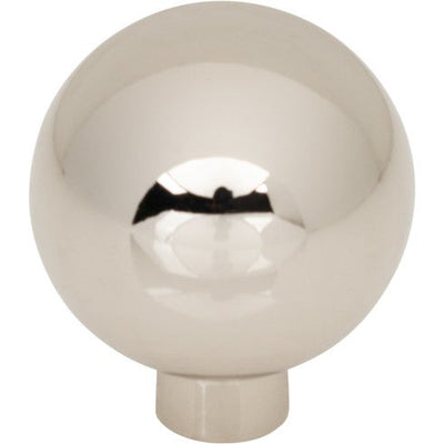 Top Knobs Brockwell Knob 1 1/4" in Polished Nickel