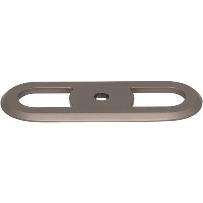 Top Knobs Brockwell Backplate 2 3/4" in Ash Gray