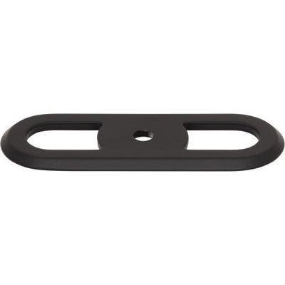 Top Knobs Brockwell Backplate 2 3/4" in Flat Black