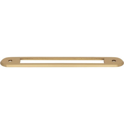 Top Knobs Brockwell Backplate 5 1/16" c-c in Honey Bronze