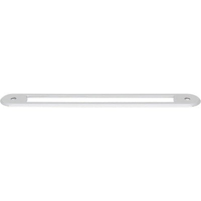 Top Knobs Brockwell Backplate 6 5/16" c-c in Polished Chrome
