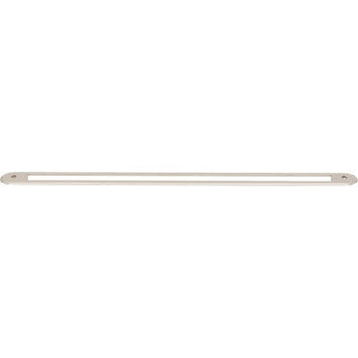 Top Knobs Brockwell Backplate 12" c-c in Polished Nickel
