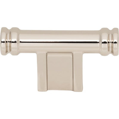 Top Knobs Newburn T-Knob 2 1/4" in Polished Nickel