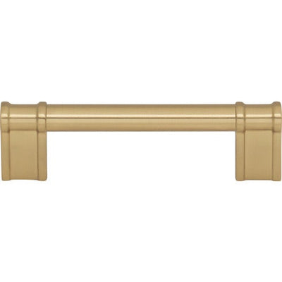 Top Knobs Newburn Pull 3 3/4" c-c in Honey Bronze