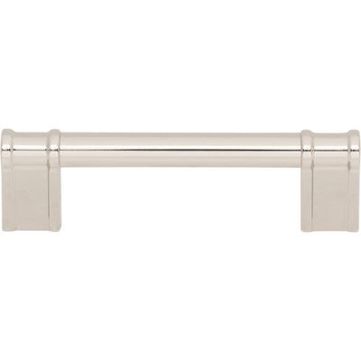 Top Knobs Newburn Pull 3 3/4" c-c in Polished Nickel