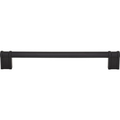 Top Knobs Newburn Pull 18" c-c Appliance Pull in Flat Black