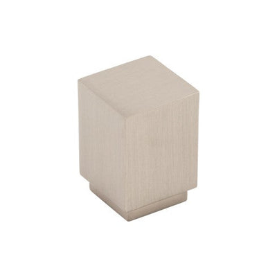 Top Knobs Linear Square Knob 3/4" in Brushed Satin Nickel