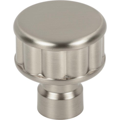 Top Knobs Pemberton Knob 1 1/4" in Brushed Satin Nickel