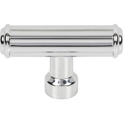 Top Knobs Pemberton T-Knob 2 1/4" in Polished Chrome