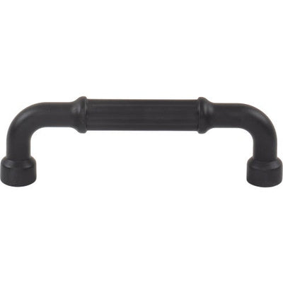 Top Knobs Pemberton Pull 3 3/4" c-c in Flat Black