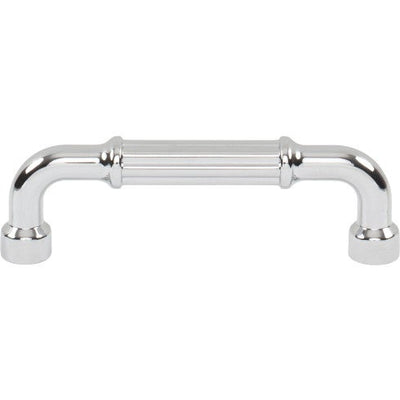 Top Knobs Pemberton Pull 3 3/4" c-c in Polished Chrome