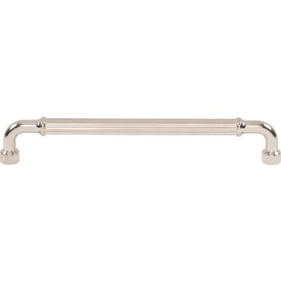 Top Knobs Pemberton Pull 7 9/16" c-c in Polished Nickel