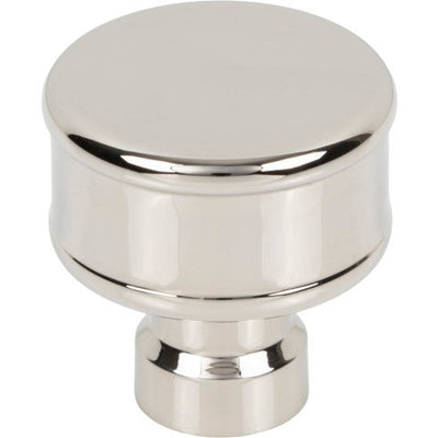 Top Knobs Lavington Knob 1 1/4" in Polished Nickel