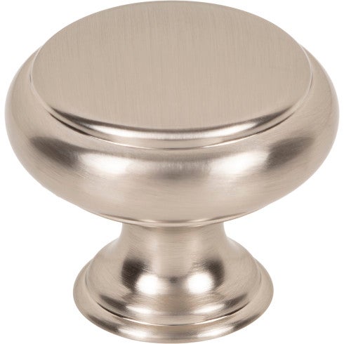 Top Knobs Bayridge Knob 1 1/4" in Brushed Satin Nickel