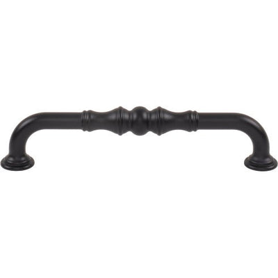 Top Knobs Bayridge Pull 6 5/16" c-c in Flat Black