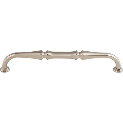 Top Knobs Chalet Appliance Pull 7" c-c in Polished Nickel