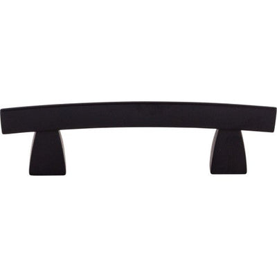 Top Knobs Arched Pull 3" c-c in Flat Black