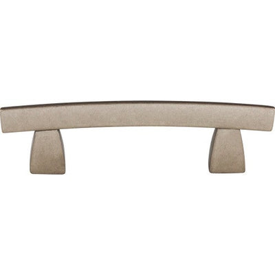 Top Knobs Arched Pull 3" c-c in Pewter Antique