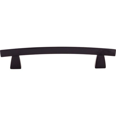 Top Knobs Arched Pull 5" c-c in Flat Black