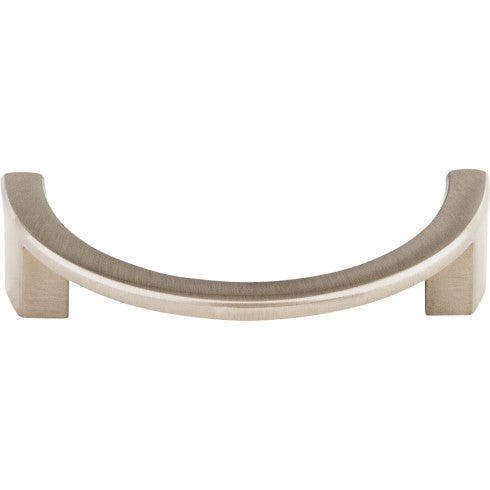 Top Knobs Half Circle Open Pull 3 1/2" c-c in Brushed Satin Nickel