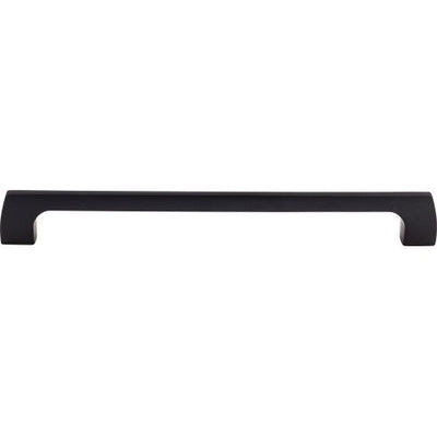 Top Knobs Holland Pull 12" c-c Appliance Pull in Flat Black