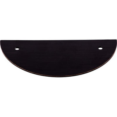 Top Knobs Half Circle Backplate 3 1/2" c-c in Tuscan Bronze